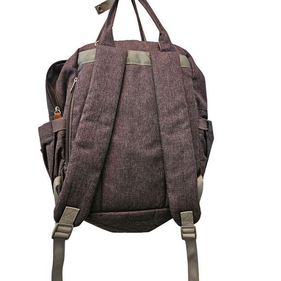 Ruvalino Diaper Bag Grey Gender Neutral Backpack Bag - Picture 10 of 13